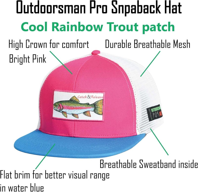 EDTREK Elite Youth Country Hat for Big Kids - Boys Snapback Hat with Flat Brim - Image 5